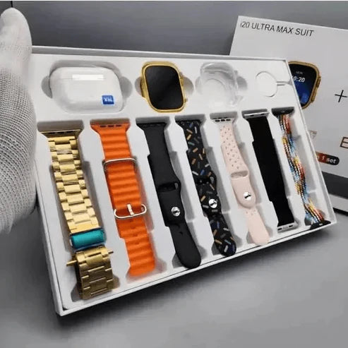 I20 Ultra Max Smart Watch with AirPods | Bluetooth Calling | Wireless Charging | Fitness Smartwatch